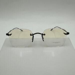 Oliver Peoples Finne OV1227 5244 Antique Pewter Metal Rimless 49-20-145